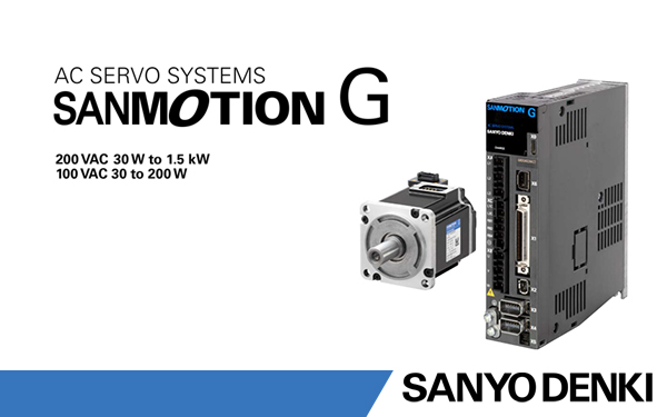 【New Product】SANYO DENKI - AC Servo System G Series